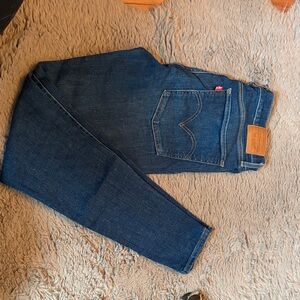 Levi's Dark Blue Mile High Super Skinny Jeans